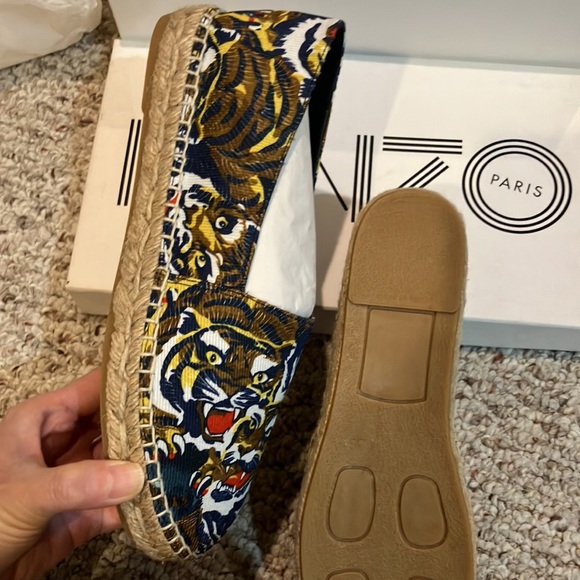 Kenzo Shoes Tiger-Print Slip On Espadrilles EU 36 - Picture 5 of 8